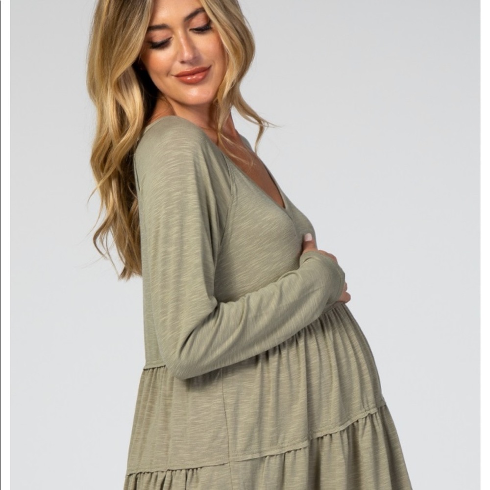Maternity v neck